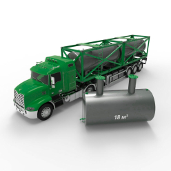 Емкость подземная стальная ЕП 18 кубов