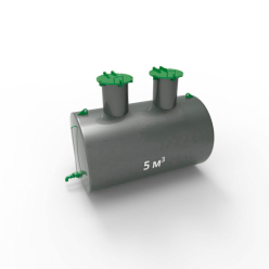 Емкость подземная стальная с подогревом ЕПП 5 кубов