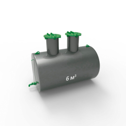 Емкость подземная стальная ЕП 6 кубов