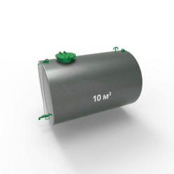 Фото резервуара (емкости) горизонтального стального РГС 10 м3 Резервуар (емкость) горизонтальный стальной РГС 10 кубов